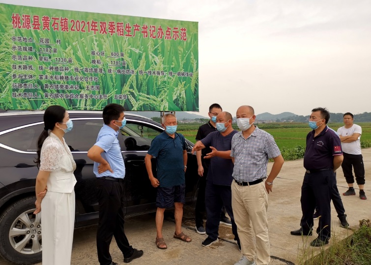 县领导熊世成考察调研富硒多功能农业